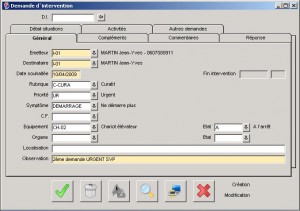 Demande d'intervention